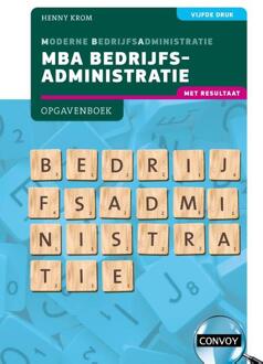MBA Bedrijfsadministratie met resultaat -  H.M.M. Krom (ISBN: 9789463173780)