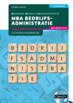 MBA Bedrijfsadministratie met resultaat -  H.M.M. Krom (ISBN: 9789463173797)