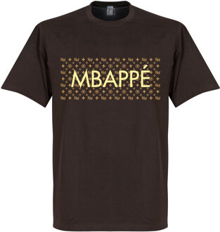 Mbappé KM Pattern T-Shirt - Bruin - L