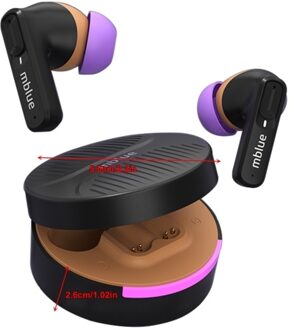 mblue AR03PRO ANC Noise Canceling Wireless Earbuds In-Ear Stereo Headphones