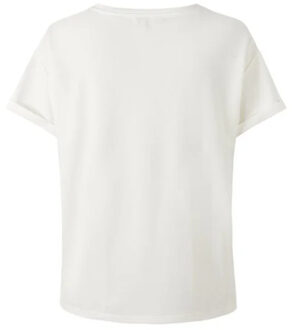 MbyM Amana bosko t-shirt sugar - - maat M Wit