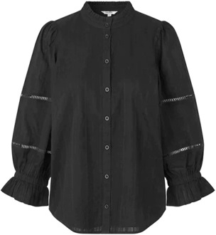 MbyM Calaris-m blouse black - Zwart - M