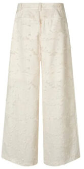 MbyM Cavia long-m pants - - maat L Wit