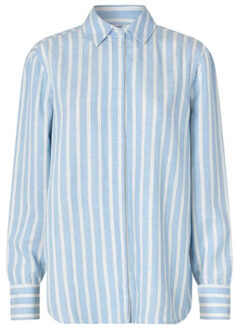 MbyM Dalinna-m blouse - - maat XS Lichtblauw