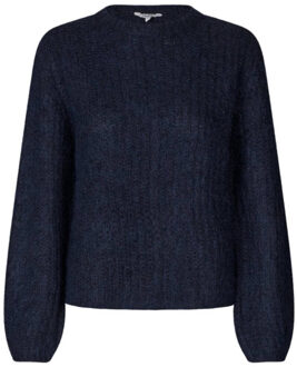 MbyM Donker grof trui corey Blauw - S / M