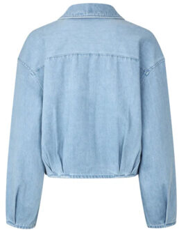 MbyM Geviva-m jacket blue - - maat L Blauw