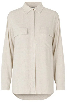 MbyM Gwenda blouse natural - Beige - XS-S