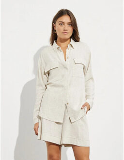 MbyM Gwenda blouse natural - - maat XS / S Beige