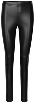 MbyM Zwarte vegan leather legging Body mbyM , Black , Dames - XL