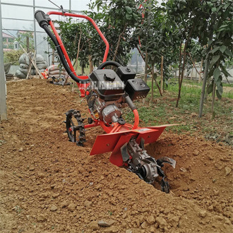mcal-kgj-805 Four-stroke Gasoline Ditching Machine Multifunctional Rotary Cultivator Agricultural Weeding Mini Tiller 4KW 212CC