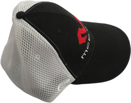McDavid Cap zwart wit rood Zwart / wit / rood - One Size
