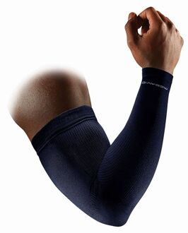 McDavid Elite Compression Arm Sleeves / Pair Black/Alt Blue S