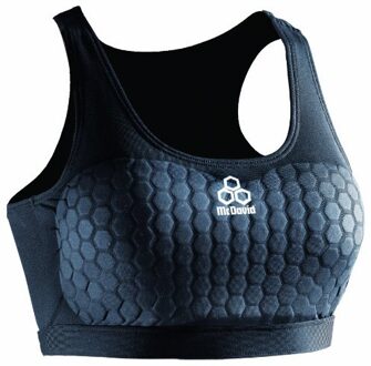 McDavid Women Hexpad Protective Sports Bra zwart maat S