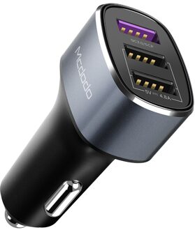 Mcdodo 3 Usb-poorten 42W Quick Charge 4.0 3.0 Usb Auto Oplader Voor Samsung Xiaomi Super Snelle 5A Scp voor Huawei Auto Telefoon Oplader