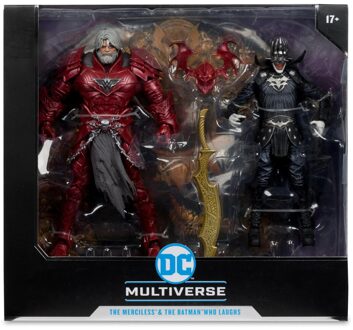 McFarlane DC Comics Dark Multiverse #4 Knight Armour Batman Who Laughs & Merciless Collector's Edition 2 Pack