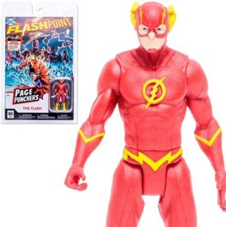 Mcfarlane DC Direct: Page Punchers - Flashpoint Comic and Flash 3 Inch Action Figure