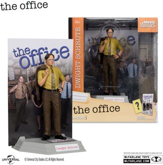 McFarlane Movie Maniacs 6inch Posed Universal Wave 4 The Office Dwight Action Figure