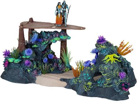 Mcfarlane Toys Avatar: The Way of Water Action Figures Metkayina Reef with Tonowari and Ronal