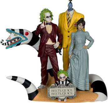Mcfarlane Toys Beetlejuice Beetlejuice Movie Maniacs PVC Statue 4-Pack 15 cm