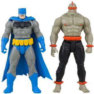 Mcfarlane Toys DC Direct Gaming Action Figures Batman (Blue) & Mutant Leader (Dark Knight Returns #1) 8 cm