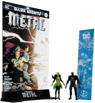 Mcfarlane Toys DC Direct Page Punchers Action Figure 2-Pack Batman of Earth-44 & Batman of Earth-11 (Dark Nights: Metal) 8 cm