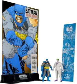Mcfarlane Toys DC Direct Page Punchers Action Figure 2-Pack Batman & The Joker (Batman: The Dark Knight Returns) 8 cm