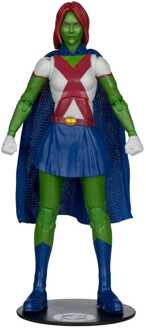 Mcfarlane Toys DC Direct Page Punchers Action Figure Miss Martian (Teen Titans #41) (Red Platinum Edition) 17 cm