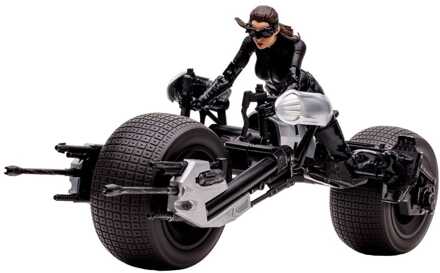 Mcfarlane Toys DC Multiverse Vehicle Batpod with Catwoman (The Dark Knight Rises)