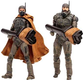 Mcfarlane Toys Dune: Part Two Action Figure 2-Pack Stilgar & Shishakli (Gold Label) 18 cm