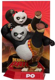 Mcfarlane Toys Kung Fu Panda Movie Maniacs PVC Statue Po 17 cm