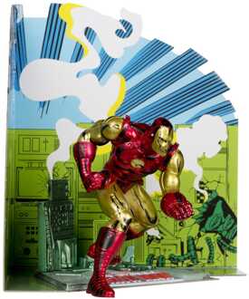 Mcfarlane Toys Marvel PVC Statue 1/10 Iron Man (The Invincible Iron Man #126) 11 cm