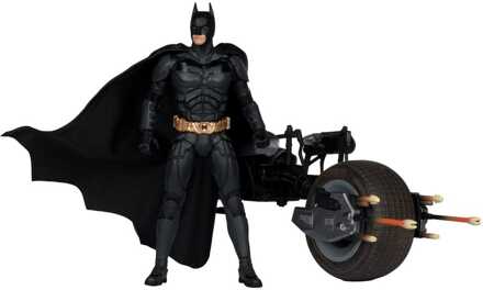 Mcfarlane Toys The Dark Knight DC Multiverse Action Figure with Vehicle Batman & The Batpod 18 cm