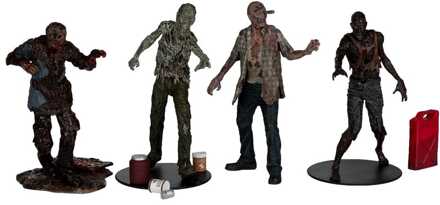 Mcfarlane Toys The Walking Dead Action Figures 4-Pack Walkers 13 cm