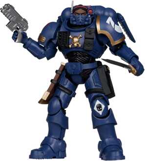 Mcfarlane Toys Warhammer 40,000 Action Figure Lieutenant in Phobos Armor (Ultramarines) 18 cm