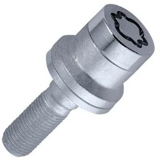 McGard Slotboutenset M12x1.25 - Vlak - Lengte 34.5mm (19mm kop)