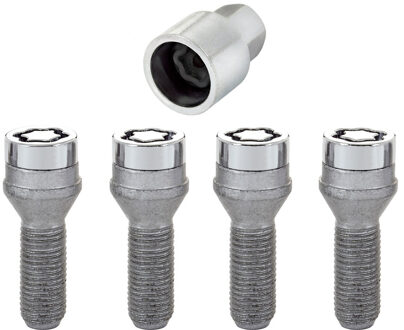 McGard Slotboutenset M14x1.50 - Konisch - Lengte 31mm (19mm kop) MG27000