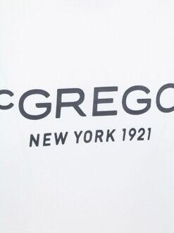 Mcgregor Essential T-Shirt Logo Wit - L,M,XL