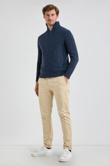 Mcgregor Half Zip Trui Merinowol Navy Donkerblauw - 3XL