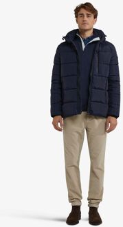 Mcgregor Jas Hooded Puffer Navy Donkerblauw - 3XL,M,XXL