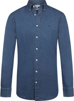 Mcgregor Overhemd Chambray Indigo Donkerblauw - 3XL,L,M,S,XXL