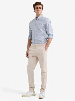 Mcgregor Overhemd Oxford Streep Blauw - L,XXL