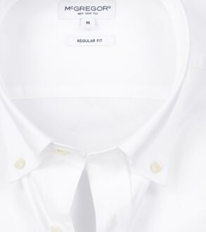 Mcgregor Overhemd Oxford Wit - L,S