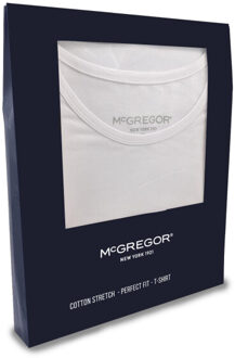 Mcgregor Premium stretch t-shirt 2-pack o-neck Wit - M