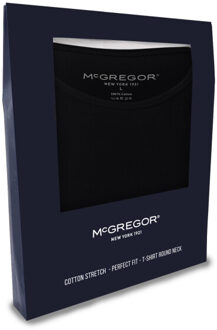 Mcgregor Premium stretch t-shirt 4-pack o-neck Zwart - M