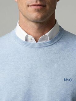 Mcgregor Trui Cotton Cashmere Powder Blauw Lichtblauw - 3XL,L,S,XXL