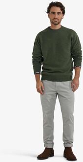 Mcgregor Trui Lamswol Melange Sage Groen - L,M,XL,XXL