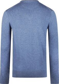 Mcgregor Trui Merino Blend V-Hals Faded Blauw - 3XL,S,XXL