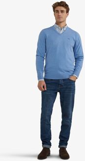 Mcgregor Trui Merino Blend V-Hals Ice Blauw Lichtblauw - S