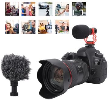 Mcoplus VM-D02 Fotografie Schieten Cardioid Condensator Microfoon Mobiele Telefoon Camera Universele Video Schieten/Opname Mic