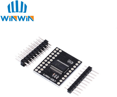 MCP23017 Serial Interface Module IIC I2C SPI MCP23S17 Bidirectional 16-Bit I/O Expander Pins 10Mhz Serial Interface Module